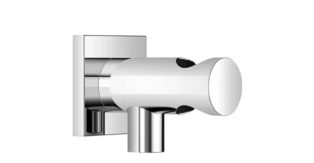 DORNBRACHT Wandanschlussbogen mit integriertem Brausehalter SERIENSPEZIFISCH 28490970 Dark Chrome, 28490970-19 Galeriebild 1